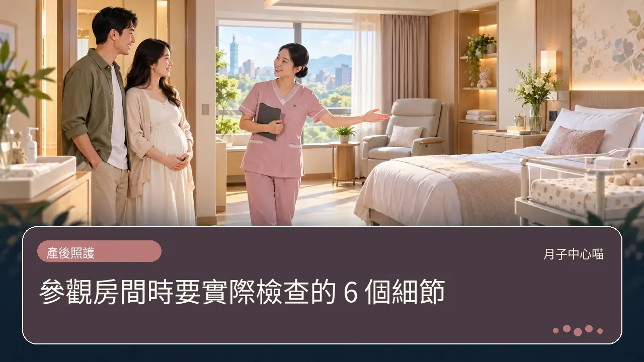 參觀房間時要實際檢查的 6 個細節主題插畫